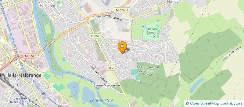 localisation de l'entreprise HALTE GARDERIE ASSOCIATION LA RECRE à TOMBLAINE