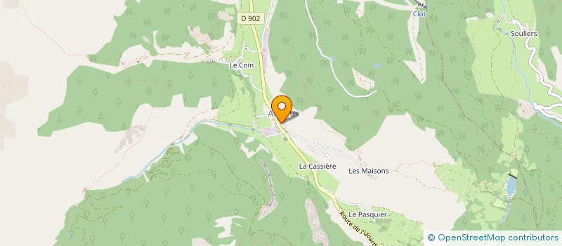 localisation de l'entreprise HALTE GARDERIE DE MOLINES EN QUEYRAS à MOLINES-EN-QUEYRAS