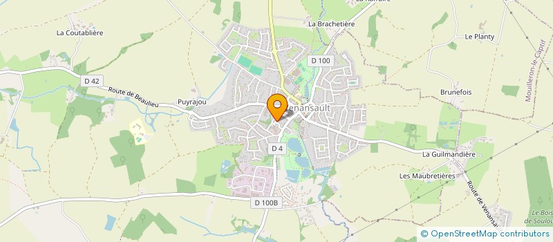 localisation de l'entreprise HALTE GARDERIE LE VAL DES P'TITS LOUPS à VENANSAULT