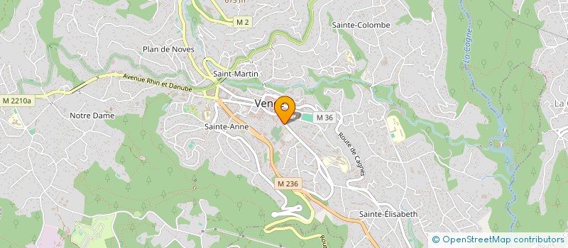 localisation de l'entreprise HALTE GARDERIE PARENTALE LOU PITCHOUN à VENCE