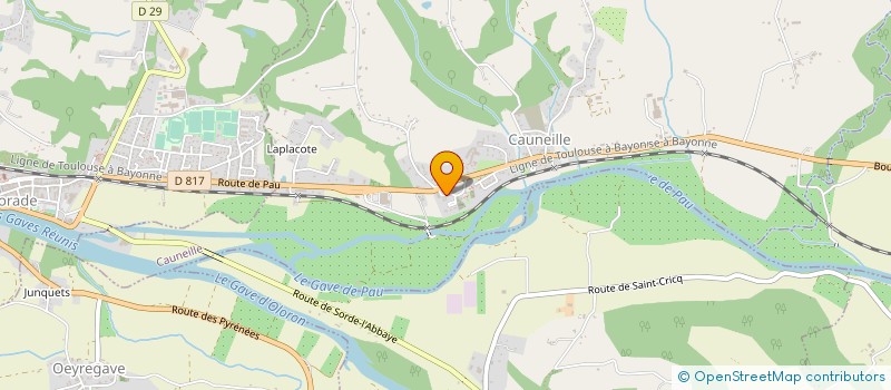 localisation de l'entreprise HALTE GARDERIE TOM POUCE à SAINT-LON-LES-MINES