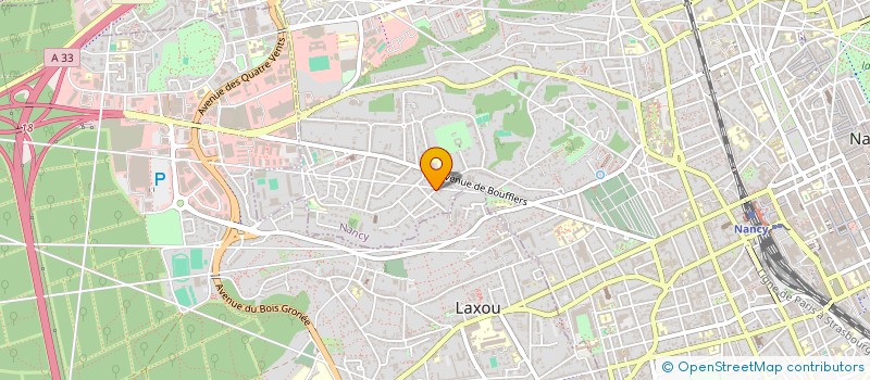 localisation de l'entreprise HALTE GARDERIE TOM POUCE à NANCY