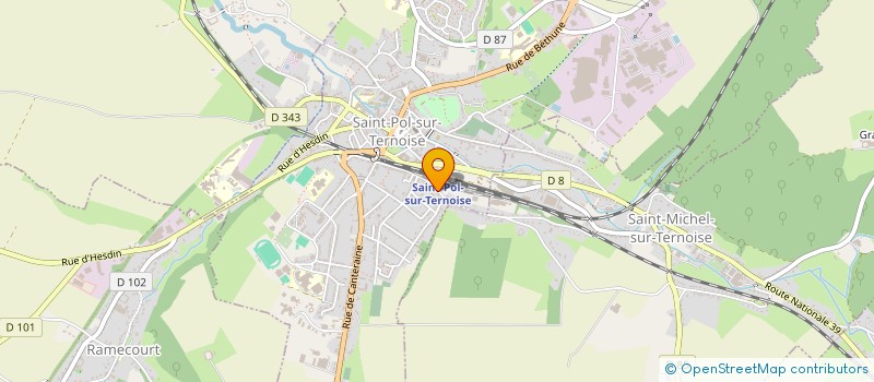 localisation de l'entreprise HALTE REPIT DU TERNOIS à SAINT-POL-SUR-TERNOISE
