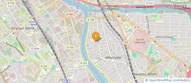 localisation de l'entreprise HALTE SECURE à ALFORTVILLE
