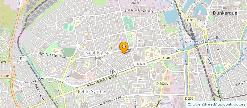 localisation de l'entreprise HALTEROPHILIE CLUB MARITIME à DUNKERQUE