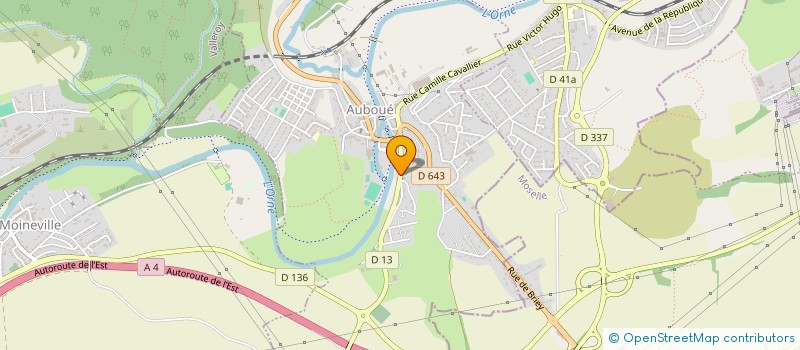 localisation de l'entreprise HALTEROPHILIE VALLEROY AUBOUE  AUBOUE