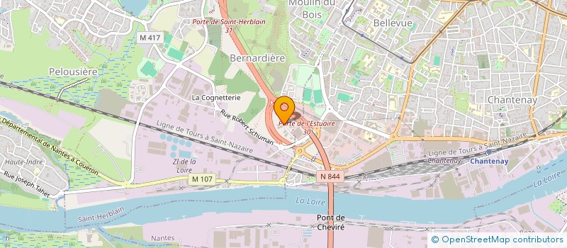 localisation de l'entreprise HALTOFLAME à SAINT-HERBLAIN