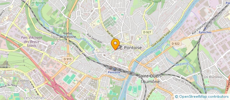localisation de l'entreprise HALTORISQUES à PONTOISE