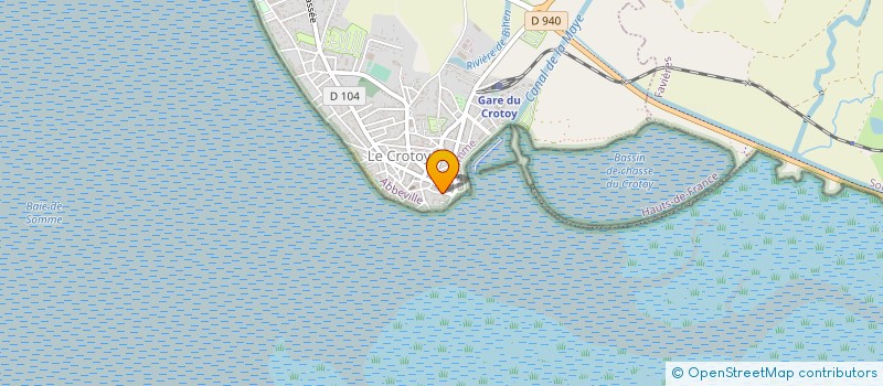 localisation de l'entreprise HALUTEC FRANCE à LE CROTOY