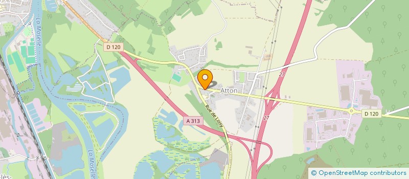 localisation de l'entreprise HALVIRAD  ATTON