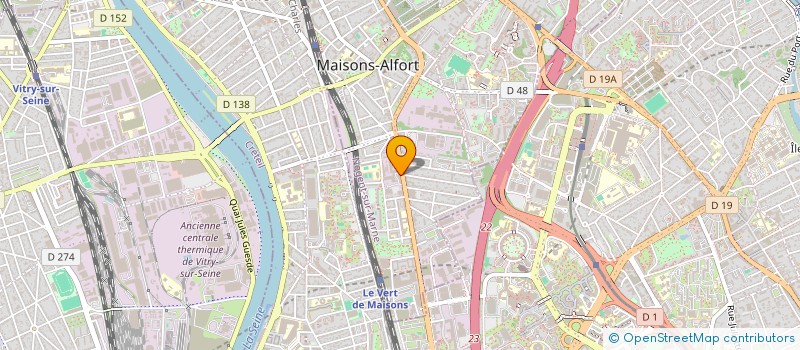 localisation de l'entreprise HAM à MAISONS-ALFORT