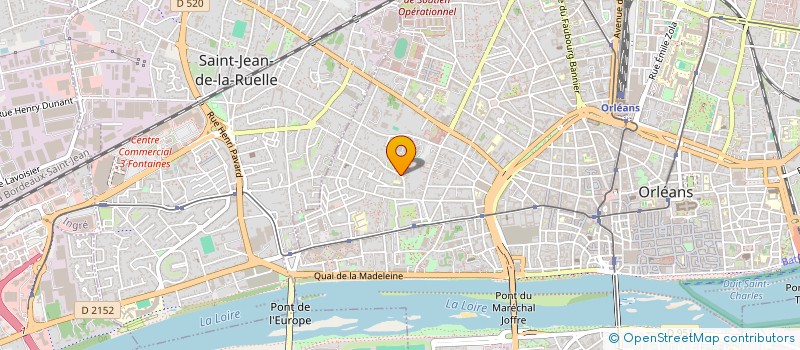localisation de l'entreprise HAM ENERGIE à ORLEANS