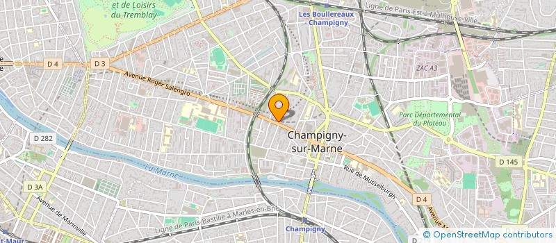 localisation de l'entreprise HAM FUN ACADEMY PIZZA  CHAMPIGNY-SUR-MARNE