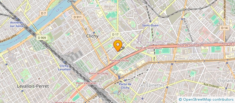localisation de l'entreprise HAM RENOV à CLICHY