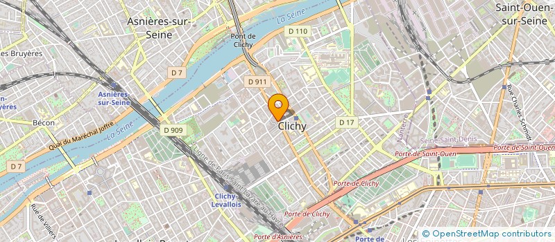 localisation de l'entreprise HAM'S FRANCE à CLICHY