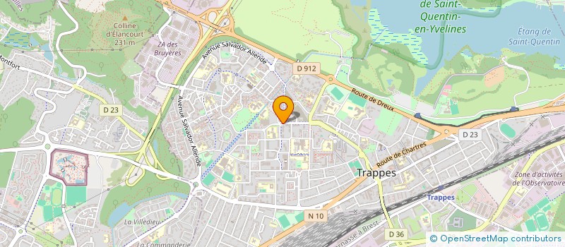 localisation de l'entreprise HAMA à TRAPPES