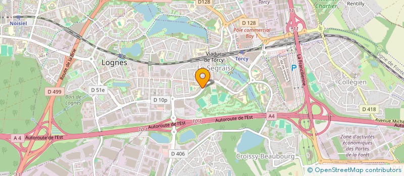 localisation de l'entreprise HAMA PRESTIGE DRIVE  LOGNES