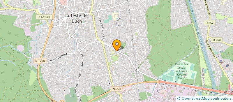 localisation de l'entreprise HAMABORTZ à LA TESTE-DE-BUCH