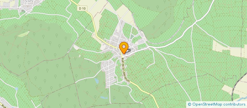 localisation de l'entreprise HAMAC (HUMOUR ASSOCIATION MULTI ACTIVITES CRAMANT)  CRAMANT