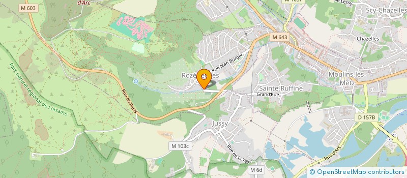 localisation de l'entreprise HAMACARDS  ROZERIEULLES