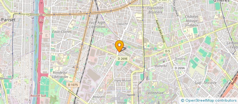 localisation de l'entreprise HAMADA ET ALI MOHRI à GRENOBLE