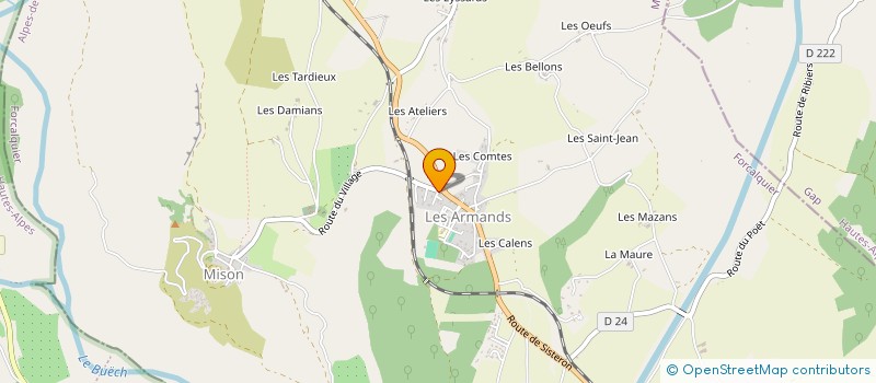 localisation de l'entreprise HAMADA TERRASSEMENT à MISON