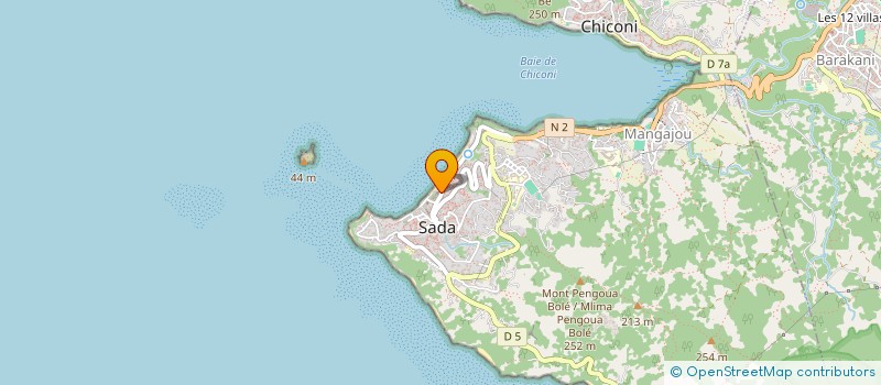 localisation de l'entreprise HAMADA TOUS TRAVAUX à SADA
