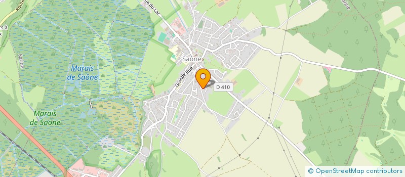 localisation de l'entreprise HAMADE GROUPE  SAONE