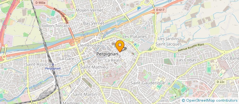 localisation de l'entreprise HAMADI à PERPIGNAN