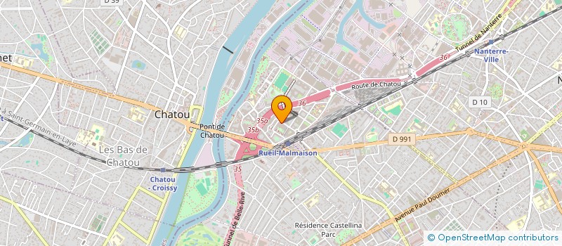 localisation de l'entreprise HAMADIAG à RUEIL-MALMAISON