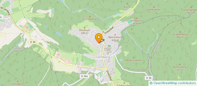 localisation de l'entreprise HAMADRYADES à LEMBERG