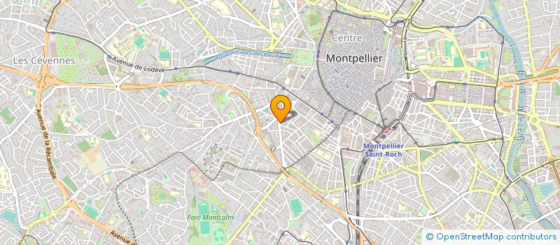 localisation de l'entreprise HAMAF à MONTPELLIER