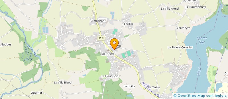 localisation de l'entreprise HAMAHE  TAUPONT