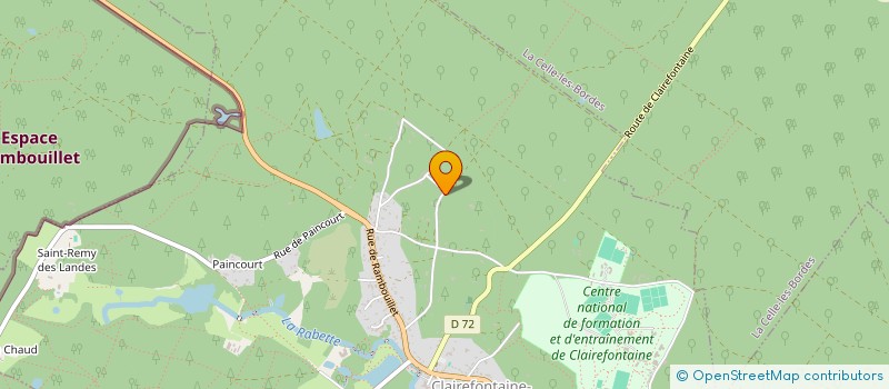 localisation de l'entreprise HAMAK PRODUCTIONS  CLAIREFONTAINE-EN-YVELINES