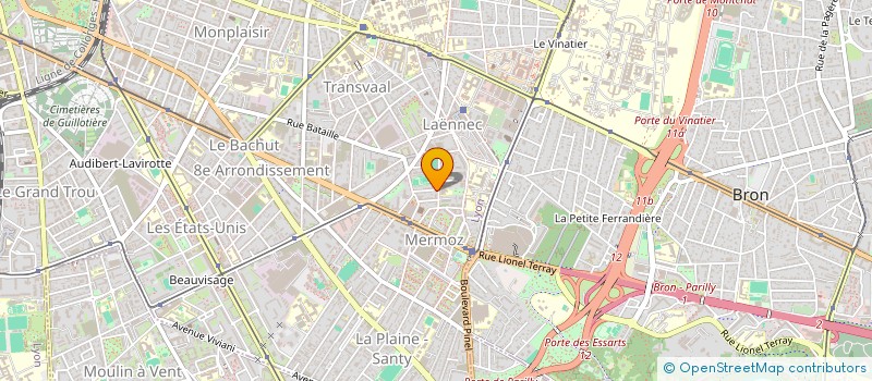 localisation de l'entreprise HAMAM BARAKA  LYON