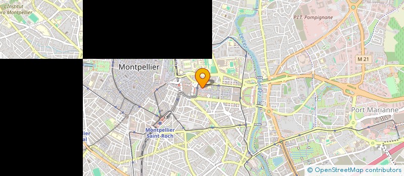 localisation de l'entreprise HAMANA à MONTPELLIER