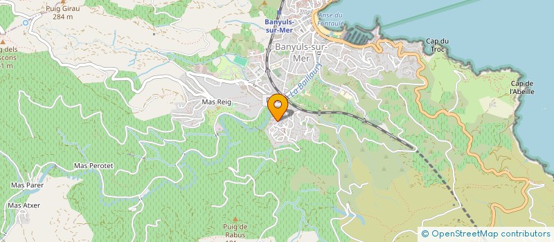 localisation de l'entreprise HAMANI FAMILY  BANYULS-SUR-MER