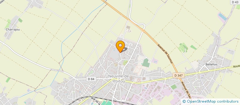 localisation de l'entreprise HAMANIRAA  NEUVILLE-DE-POITOU