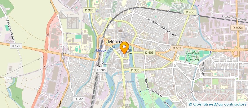 localisation de l'entreprise HAMARD à MEAUX