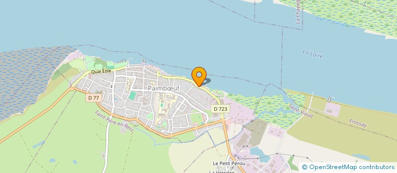 localisation de l'entreprise HAMARD  PAIMBUF