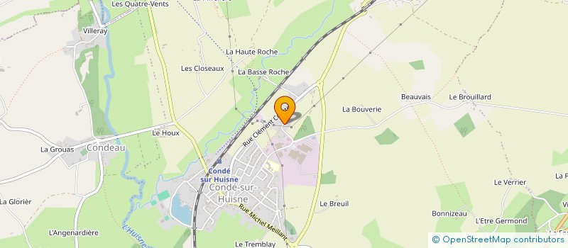 localisation de l'entreprise HAMARD DISTRIBUTION AUTOMATIQUE à SABLONS-SUR-HUISNE
