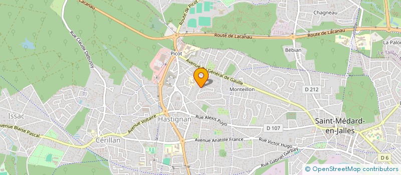 localisation de l'entreprise HAMARD MAINTENANCE ET DEVELOPPEMENT à BORDEAUX