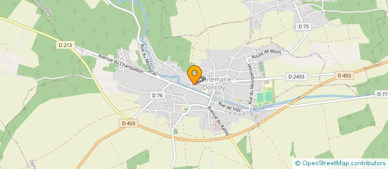 localisation de l'entreprise HAMARNILS  DONNEMARIE-DONTILLY