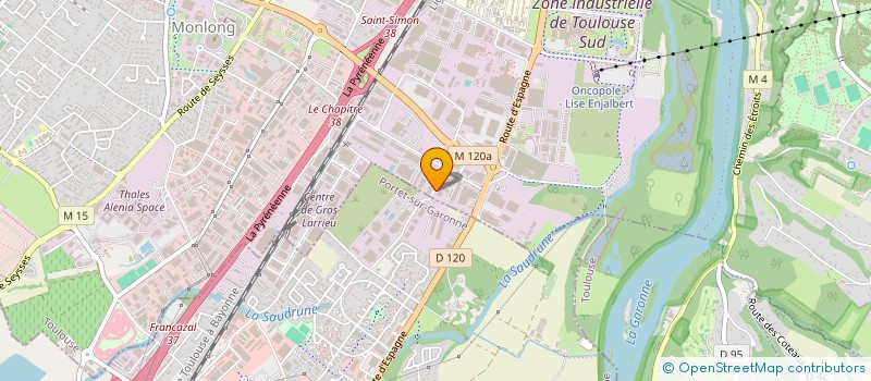 localisation de l'entreprise HAMAROJU à TOULOUSE