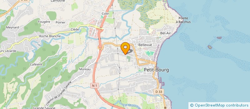 localisation de l'entreprise HAMARY à PETIT-BOURG