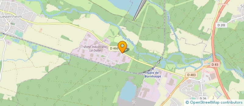 localisation de l'entreprise HAMATEC à BURNHAUPT-LE-HAUT