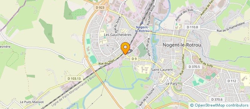 localisation de l'entreprise HAMAUT PERCHE à NOGENT-LE-ROTROU