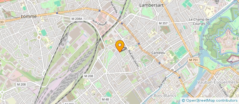 localisation de l'entreprise HAMBARA à LILLE