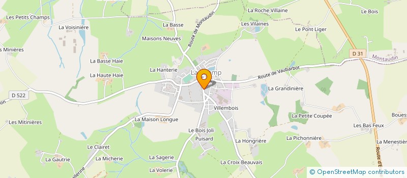 localisation de l'entreprise HAMBERT  SAINT-ELLIER-DU-MAINE