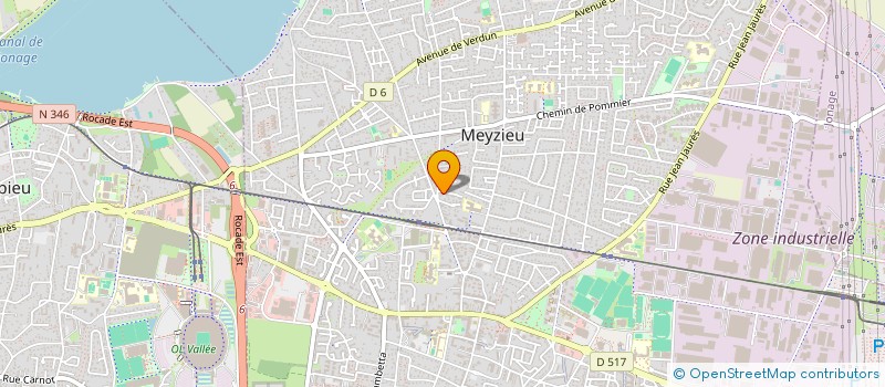 localisation de l'entreprise HAMCAR  MEYZIEU